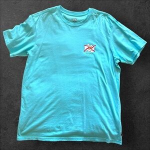 Billabong Florida Flag Graphic Tee Size Large